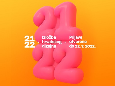 Invitation to participate in the Exhibition of Croatian Design 21/22