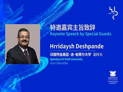 WIDC2021 Keynote Speech from Ajeenkya DY Patil University, India