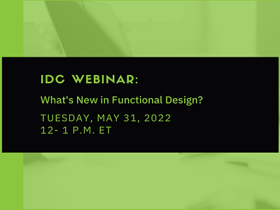 Webinar: What’s New in Functional Design