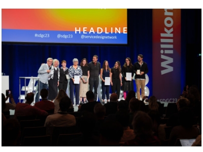 Service Design Award 2023 - The Winners